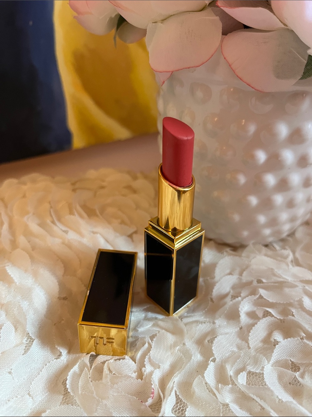 Tom Ford Satin Rose Lipstick — Soft Pink
